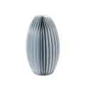 Graue Faltbare Papiervase Wabe Origami Moderne Heimdekoration Tisch Blumenarrangement - Typ 1 (HW-B08-1SG) / Rauchgrau