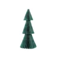 Verde albero di Natale in carta a nido d'ape, bellissima decorazione da tavolo 3D. - Albero a Nido d'Ape 30cm 3 Strati / Verde