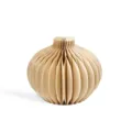 Moderner Papier Waben Vase für Heimtextilien, kunstvolle Faltung Blumenvase für Tische. - Typ 3 (HW-B08-3K) / Khaki