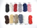 Einfarbiges Strick Stirnband für Damen, dickes geflochtenes Design für Alltag, 12 Farben. - Gleichmäßige Mischfarbe