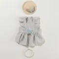 Lente Zomer Huisdier Gestreepte Prinses Jurk Schattige Hond Bretel Rok Puppy Kleding - XS (Aanbevolen gewicht 0,5-1,5 kg) / Blauw strepen | Exclusief accessoires