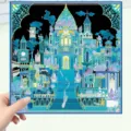 3D DIY crystal castle miniature scenery sticker, creative stress relief art decor for home. - Silent Crystal Domain - 3pcs