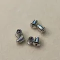 Fermoirs de boucles d'oreilles en métal argenté, embouts de sécurité pour puces d'oreilles. - Style Métal Argent