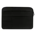 Black multi-functional laptop sleeve and tablet inner bag with front zipper pockets. - 11.6 / Black