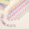 Colorful fruit pattern origami paper strips for lucky stars handmade craft creative paper. - Naughty Fruit / 520 Sheets/Pack
