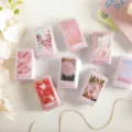 Ensemble d'autocollants frais d'été rose mignon journal carnet déco boîte cadeau cachet 160pcs - Paquet de 20 / Vie Sucrée C
