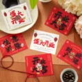 Grand opening greeting cards set, red and white festive blessing cards for florist flower basket decoration. - Grand Opening Style / 30 Sheets Pack