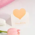 Klappbare Valentinstag Grußkarte mit 3D Herz-Design, ideal für Blumensträuße im Geschäft. - Stil A