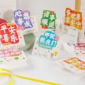 Inspirierende Grusskarten Set Abschluss Wuensche Papierkarten Schreibkarten fuer Geschenke - Frieden und Freude / 6 Stück