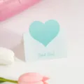 Valentinstag Grußkarte Grußbotschaft 3D Herz Faltkarte kleine Karte für Blumenladen. - Stil F