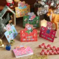 Cute 3D Christmas greeting cards, mini cartoon animal message cards for kids holiday gifts. - Christmas Cute Pet Card 6 Pieces Per Pack