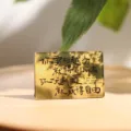 Akryl magnetischer Kühlschrankmagnet mit inspirierendem Zitat Text dekoratives Schild. - Je weniger du willst, desto mehr bekommst du