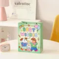 Niedliche Cartoon-Tier-Papier-Geschenk-Tasche mit goldenen Henkeln für Geburtstage. - Beste Wünsche / S