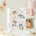 Niedliche Cartoon Katzen Papiertuete, schoene Tragetasche fuer Geschenkverpackung und Lagerung. - Süße Katze Stil B / L