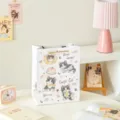 Niedliche Cartoon Katze Papiertragetasche fuer Geburtstagsgeschenke, schicke Tasche zur Aufbewahrung. - Süße Katze Stil B / S