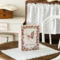 Sac cadeau en papier rose papillon esthétique INS, cabas en carton épais pour cadeaux. - Style Rose Papillon C (Petit)