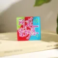 Süßer quadratischer Acryl Kühlschrankmagnet mit Spruch spirituelle Deko Aufkleber Ästhetik - Mögen Wünsche wahr werden