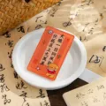 Chinesischer Stil Gedicht Acryl magnetischer Kühlschrankaufkleber für Deko Geschenk - Cartoon-Hoch Fliegen