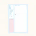 Bloc-notes de correction d'erreurs B5 horizontal plan d'etude papier 173x251mm grille bleue - 30 Feuilles / Correction d'Erreur Style C