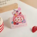 Erdbeerkuchen Form Geburtstag Grußkarte 3D Pop-up süße Glückwunschkarte Geschenk Deko - Alles Gute zum Geburtstag Stil D