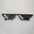 Γυαλιά ηλίου pixel μωσαϊκό thug life cool πάρτι γυαλιά μοντέρνα γυαλιά για άνδρες γυναίκες - XL0565-3