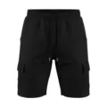 Men Black Waffle Cargo Shorts Casual Summer Outdoor Sportwear Loose Fit Beach Shorts New - S / Bottoms / Black