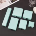 Premium light blue drawer jewelry gift box set for rings and necklaces packaging - Pale Blue