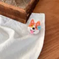 Estilo Corgi Flor Azul