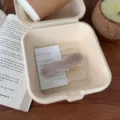 Pinza de pelo de corazón estilo coreano pasador de resorte elegante rosa detalle foto - Clip de Resorte de Corazón Largo (HDJ-10) / Rosa Nude Profundo