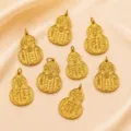 Traditionele Chinese stijl messing gouden kalebas hanger DIY ketting accessoire charms - Stijl C