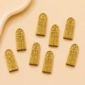 Messing vergulde amulet hanger DIY ketting accessoire traditionele Chinese stijl vintage - Stijl D