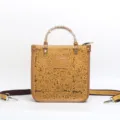 Borsa a mano da donna in vera pelle goffrata floreale vintage borsa a tracolla marrone - Marrone