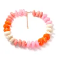 Collana di perle in resina colorata da donna, stile dopamina dolce moda da vacanza. - modello 3