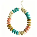 Collier de perles en resine coloree style dopamine bijoux tendance pour femmes vacances chic - Style 9