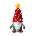 Christmas tree gnome plush doll festive holiday cute dwarf decoration for home tabletop gift - Red