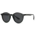 Lunettes de soleil rondes polarisées classiques pour homme et femme, style vintage UV400. - Monture Verte Gris