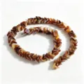Brown freshwater shell triangle bead strand for DIY handmade jewelry bracelet necklace making. - Triangle Cowpea / 12-14mm / Natural Color