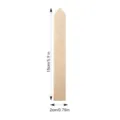 Natural wooden plant label marker with 15cm height and 2cm width for garden pot decoration - Bamboo Strip Shape / 15x2cm