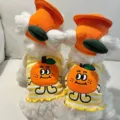 Lindo chaleco de verano para mascotas con sombrero naranja, ropa a rayas para gatos y perros. - S (Peso recomendado 1,5-2,5kg) / Rayas Amarillas / Naranja (Sin Sombrero)
