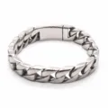 Pulsera de cadena cubana de acero inoxidable para hombre estilo punk joyería gruesa metal - 15mm