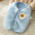 Süße blaue Fleece Winter Haustierweste für kleine Hunde,warme Welpenkleidung mit Blüte. - XS / Bondi-Blau