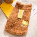 Schattig huisdier fleece vest winter warme hondentrui kleine honden katten bruine beer - Bruine beer