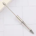 Shiny silver UV electroplated DIY beaded ballpoint pen for personalized jewelry crafts - 26-uv glacier silver