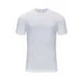 Atmungsaktives, schnelltrocknendes Herren Sport Kurzarm T-Shirt in Weiß-Variante - S / Oberteile / Reinweiß