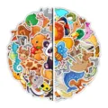 Lot de stickers d'animaux de dessin anime mignons pour journal, ordinateur portable. - YYJQ100-0070 (80 feuilles B)