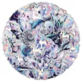 50 Stk süße Cartoon Einhorn Schmetterling wasserdichte Aufkleber für Laptop Skateboard - TQ50-0484