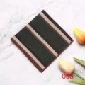 Heren pak pochet detail, stijlvolle gestreepte zakdoek voor bruiloften en formele evenementen. - 005