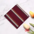Heren zakenpak pochet formele gestreepte zakdoek bruiloft kostuum accessoire - 006
