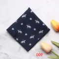 Pañuelo de bolsillo de poliéster para hombre con estampado ecuestre, ideal para trajes formales. - Color 009