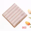 Detailed view of striped pocket square handkerchief for men formal suit pocket decoration. - Color 003